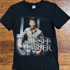 Josh Turner • Size Small • Black • Concert T-Shirt • Double Sided